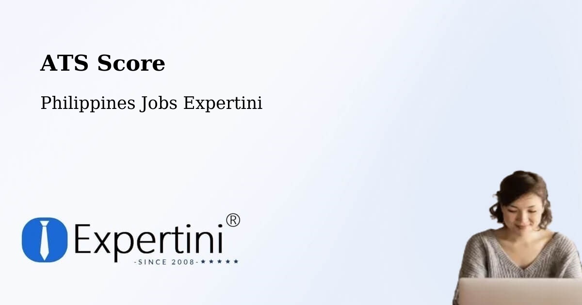 Resume ATS Score & Job Description Match Tool – Pasuquin - Philippines Jobs Expertini