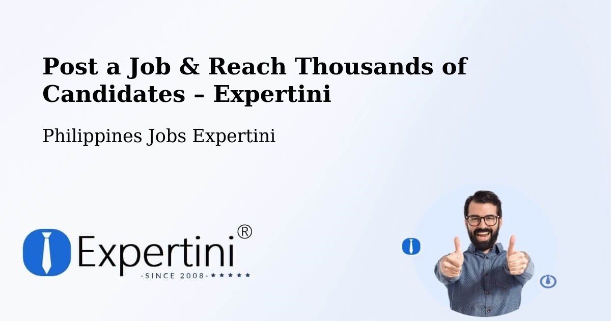 Post a Job in Pasuquin – Hire the Right Talent - Pasuquin, Philippines Jobs Expertini
